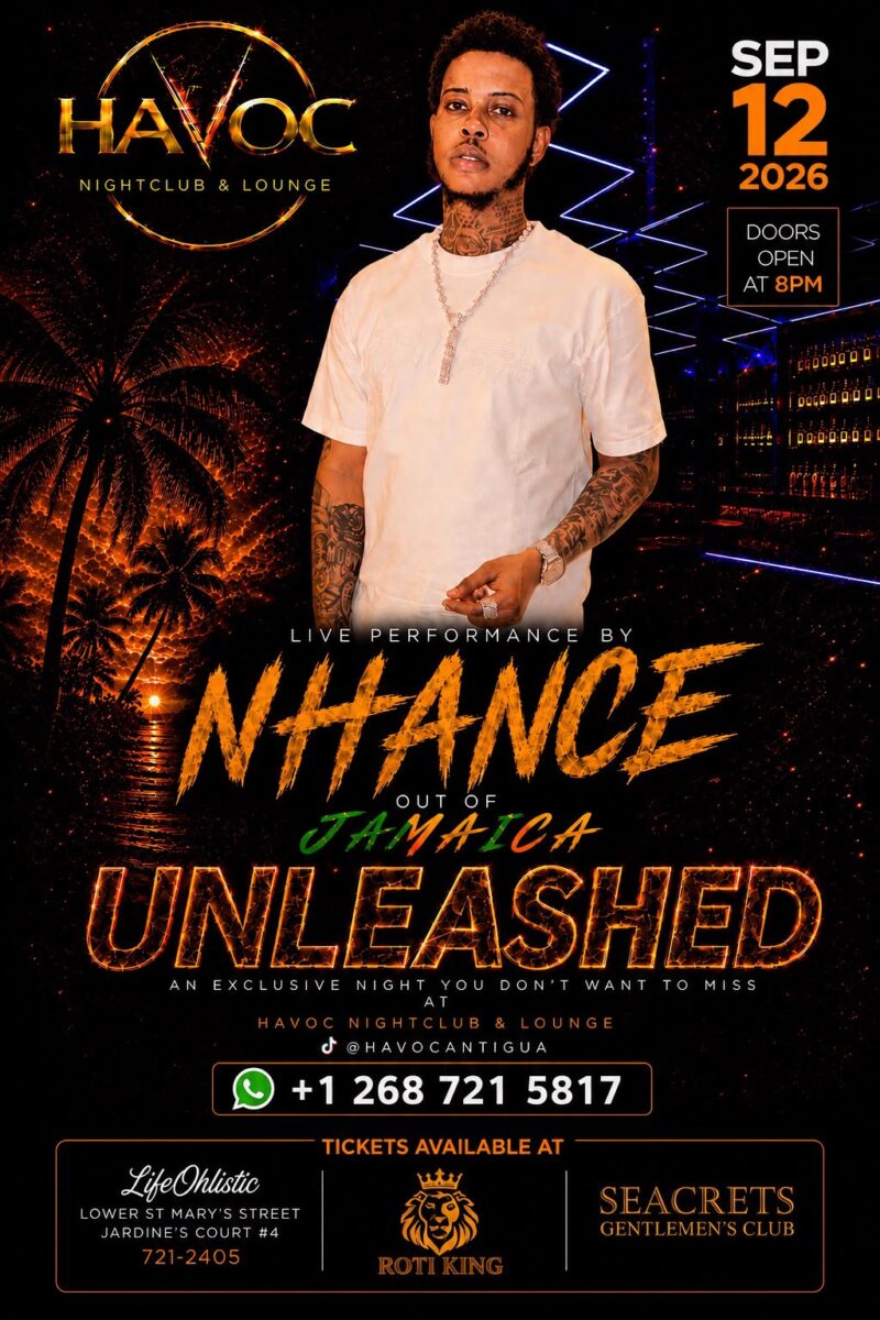 NHANCE OUT OF JAMAICA — UNLEASHED